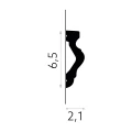Brau decorativ perete 6,5 X 2,1 X 200 cm MD308